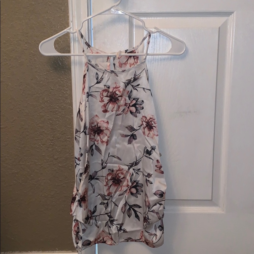 floral tank top